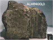 Maritan meteorite ALH 84001