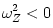 \omega^2_Z < 0