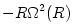 -R\Omega^2(R)