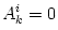 A^i_k = 0