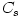 C_s