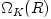 \Omega_K(R)