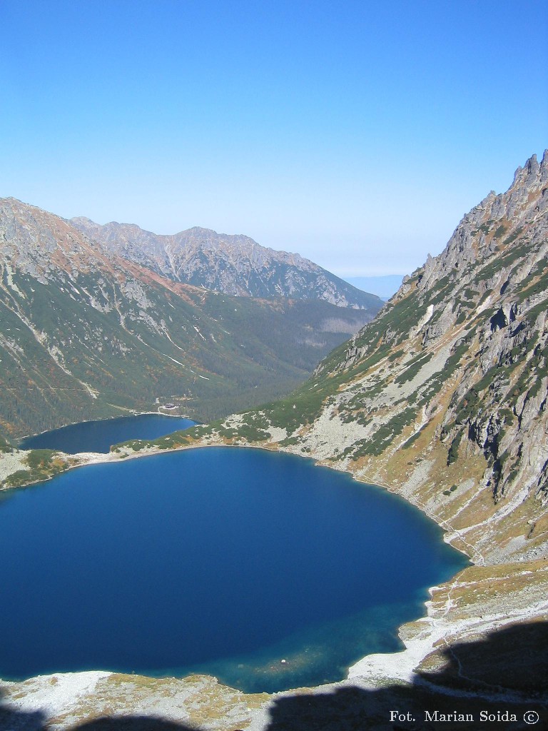 Czarny Staw ze szlaku na Rysy