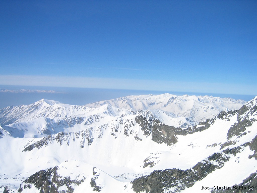 Zachodnie Tatry z Koziego Wierchu
