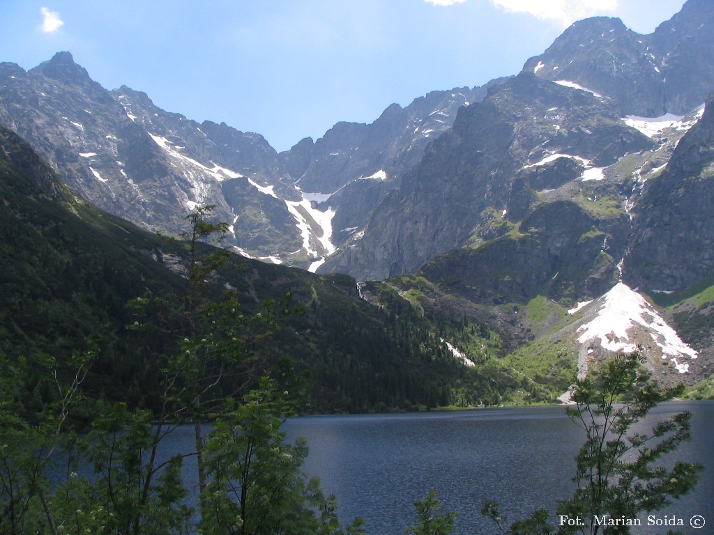 Morskie Oko spod schroniska