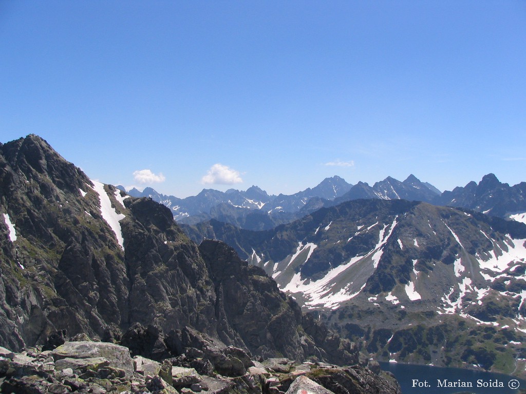Wysokie Tatry z Małego Koziego