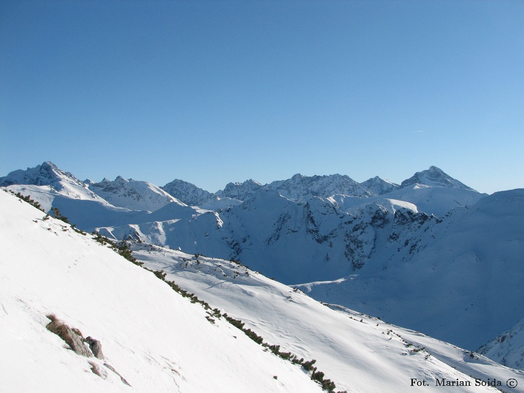 Tatry Wysokie spod Giewontu