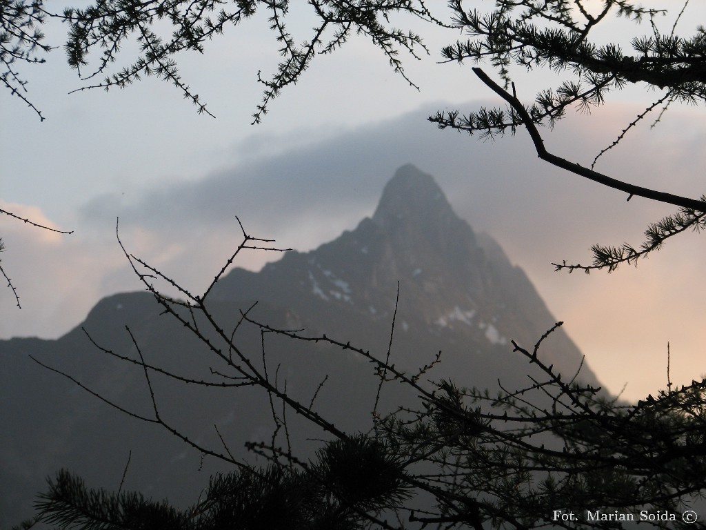 Giewont z Boczania