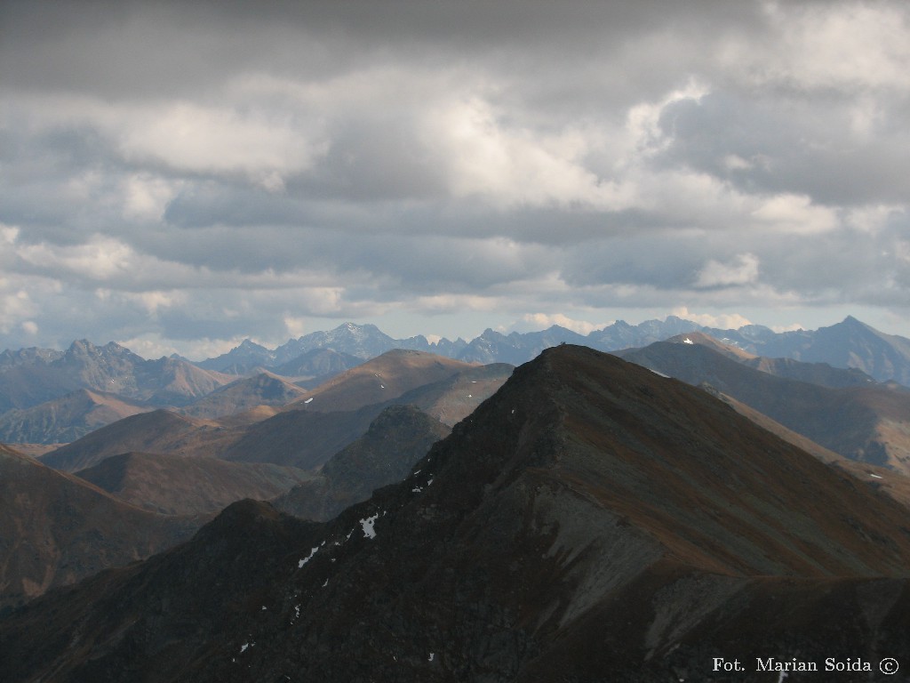 Wysokie Tatry z Pachoła