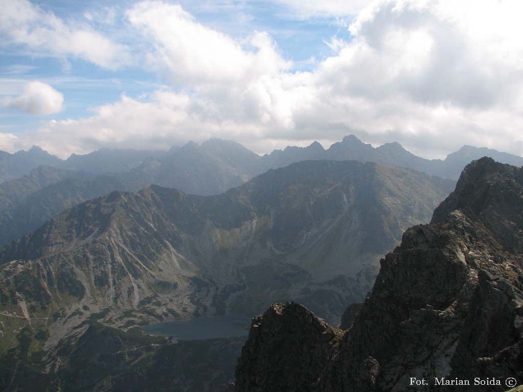 Wysokie Tatry z Zadniego Granatu