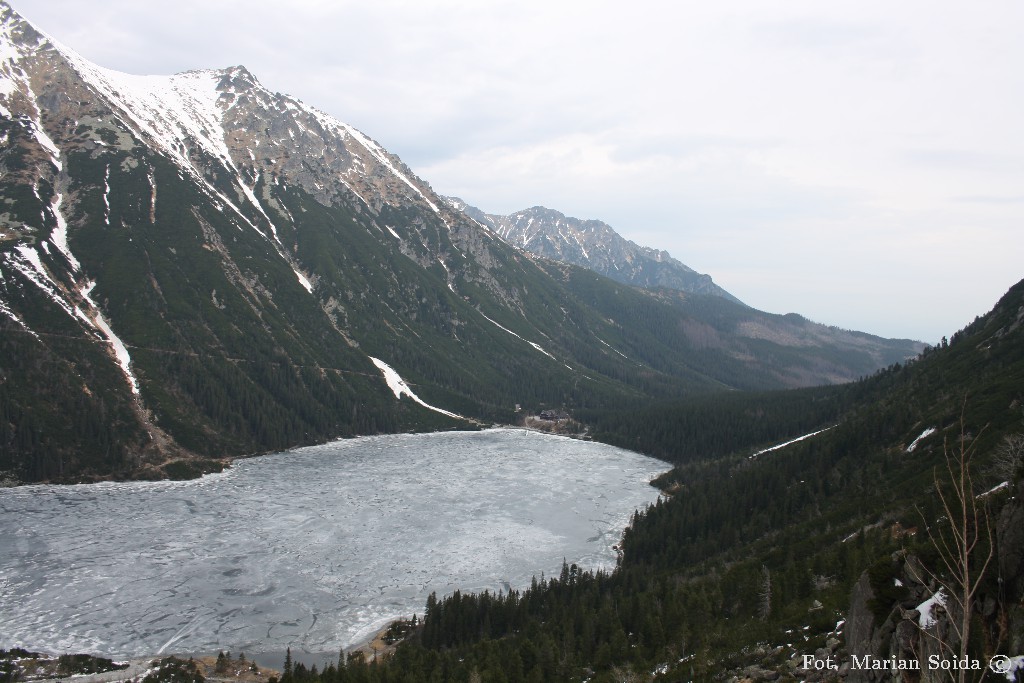 Morskie Oko z progu Czarnego Stawu