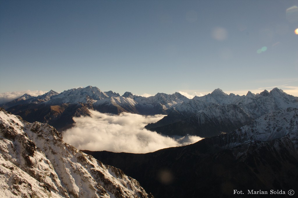 Wysokie Tatry, Dolina Białej Wody spod Buczynowej Turni