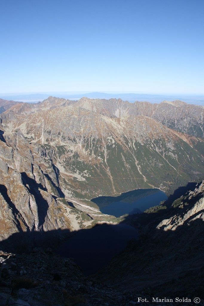 Morskie Oko, Czarny Staw z Rysów