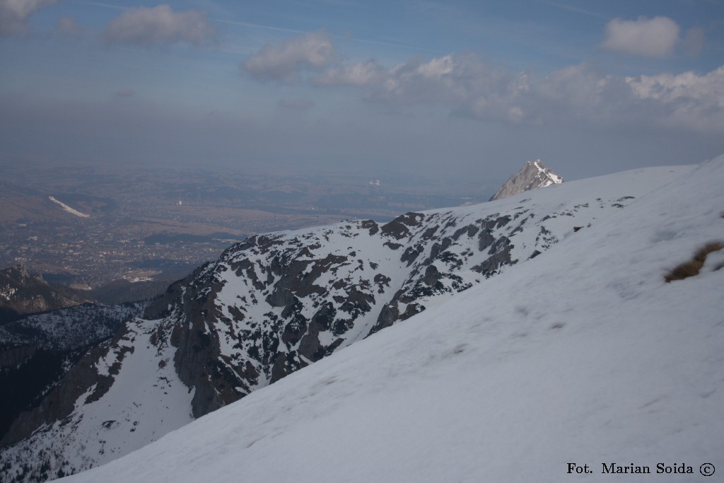 Zakopane, Kobylarz, Giewont spod Ciemniaka