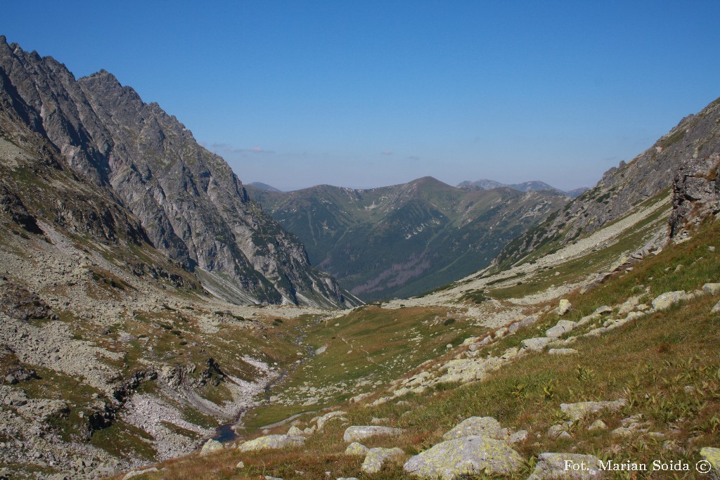 Hlinska Dolina spod Koprowej Przełęczy