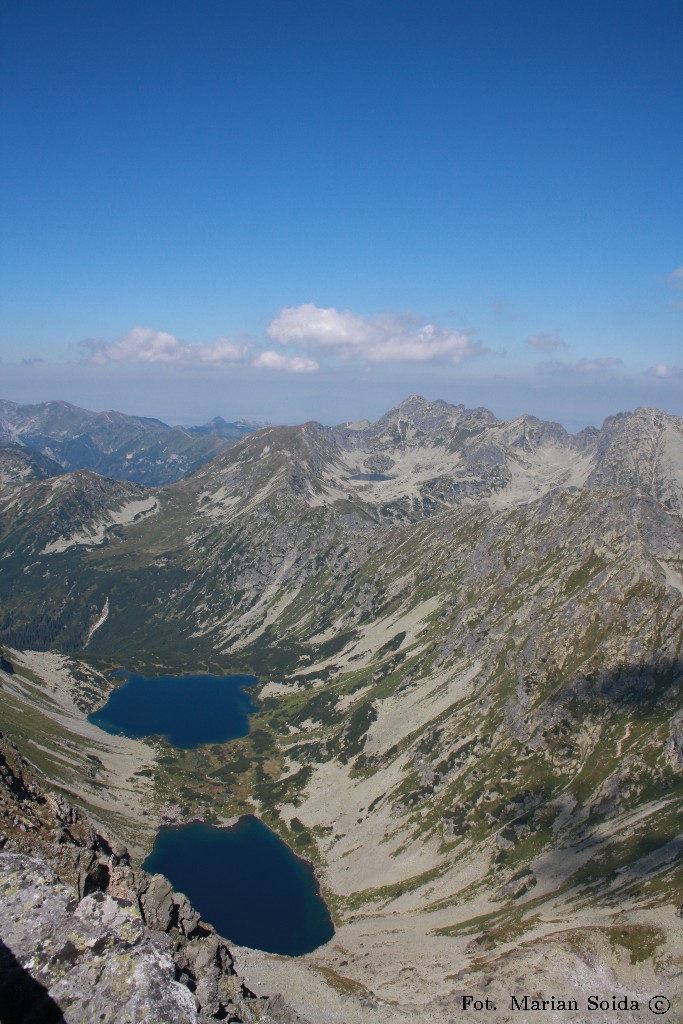 Ciemnosmreczyńska Dolina z Koprowego Wierchu