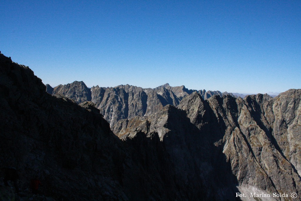 Wołowy Grzbiet, Grań Hrubego spod Rysów