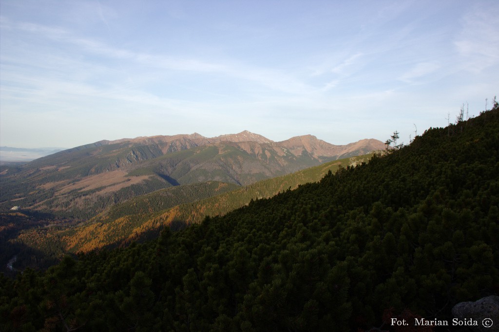 Zachodnie Tatry spod Gronika