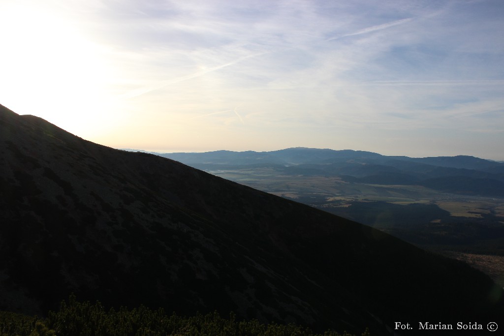 Niskie Tatry spod Niżnej Przehyby
