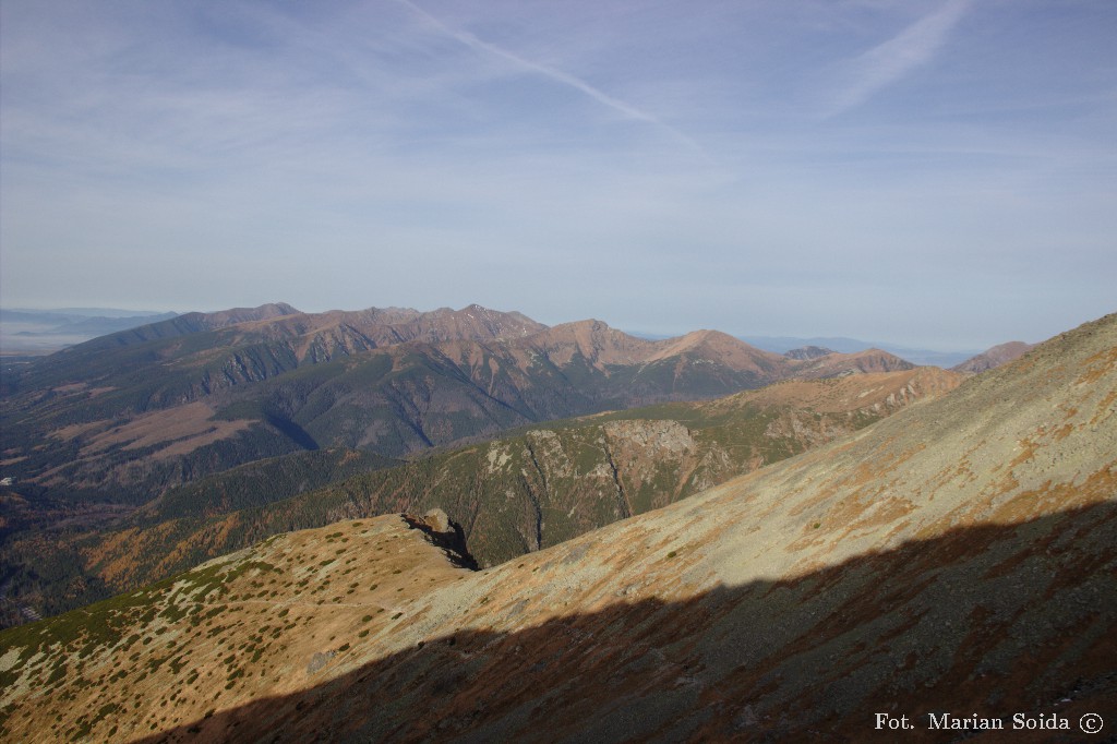Zachodnie Tatry spod Małego Krywania