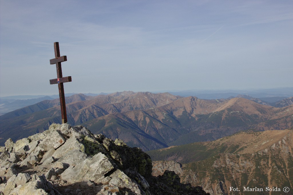 Zachodnie Tatry z Krywania