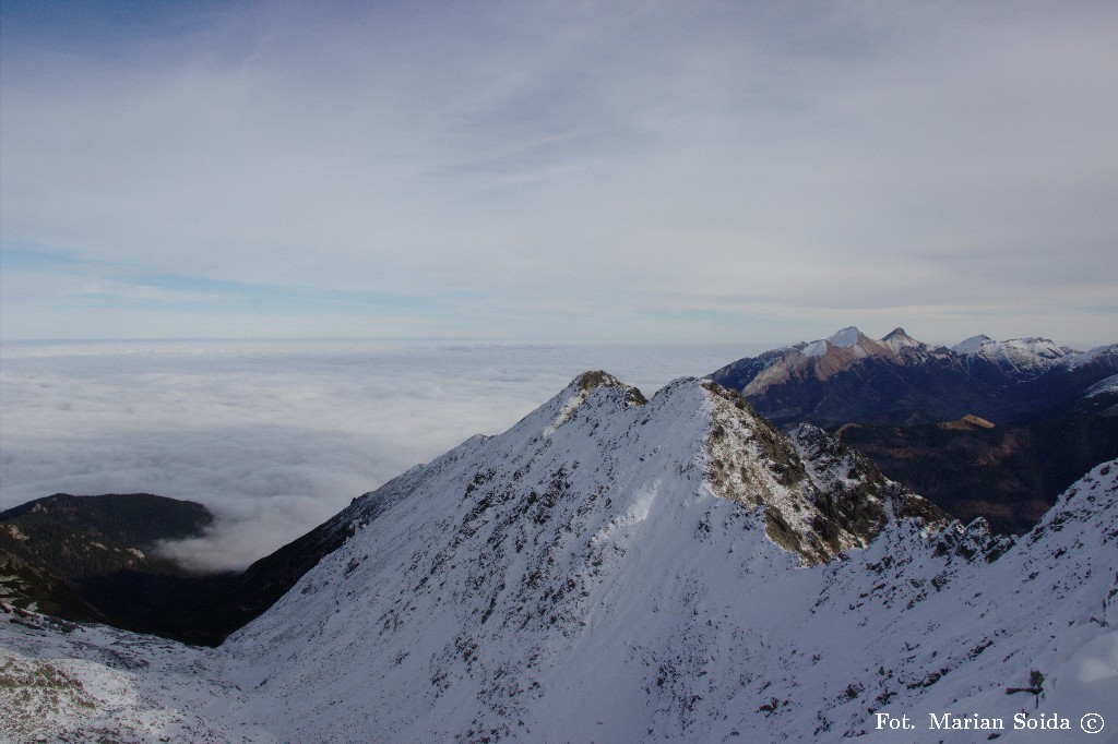 Skrajny Wołoszyn, Tatry Bielskie spod Wielkiego Wołoszynu