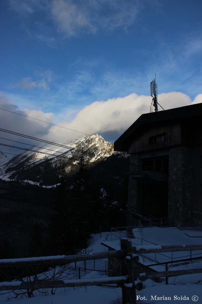 Giewont z Myślenickich Turni