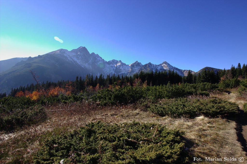 Wysokie Tatry z Rakuskiej Polany