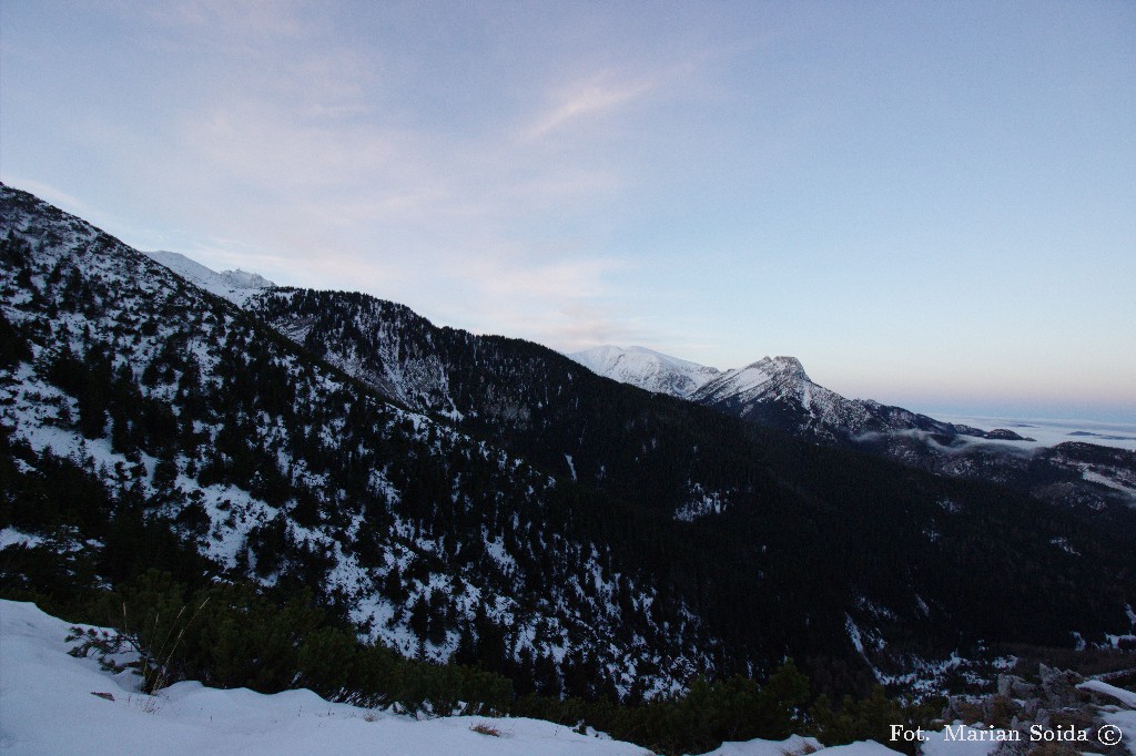Widok na Giewont spod Karczmiska